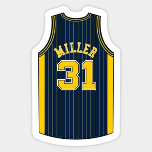 Reggie Miller Indiana Jersey Qiangy Sticker